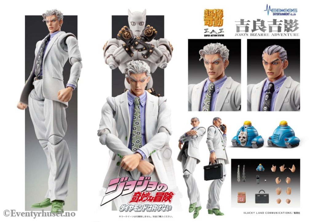 JoJo´s Bizarre Adventure: Diamond Is Unbreakable Super Action Action Figure Chozokado (Yoshikage Kira) 16 cm Manga &