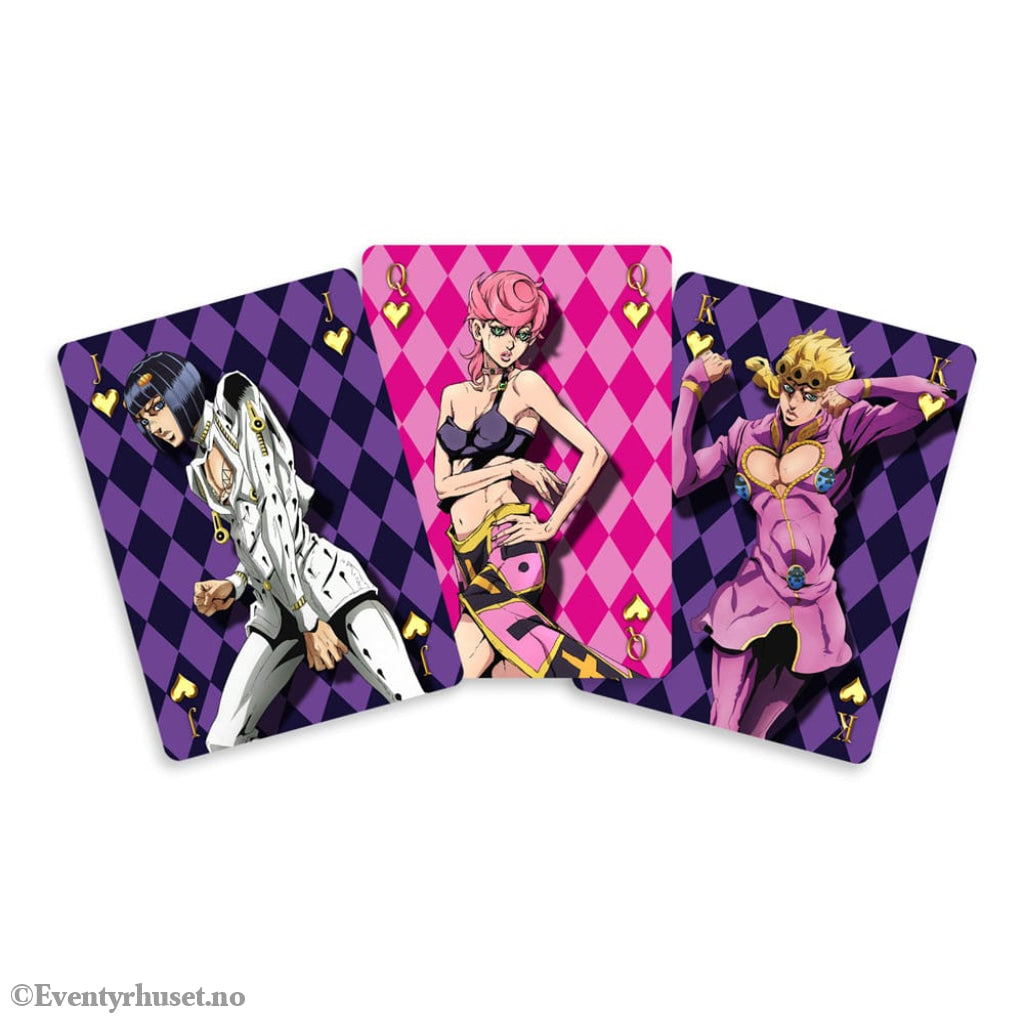 JoJo´s Bizarre Adventure Part 5: Golden Wind Playing Cards Games