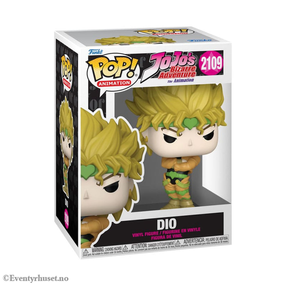JoJo´s Bizarre Adventure POP! Animation Vinyl Figures DIO 9 cm Manga & Anime