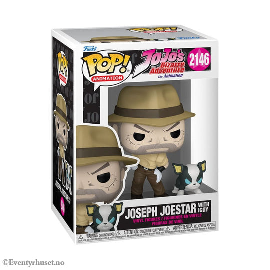 JoJo´s Bizarre Adventure POP!&Buddy Animation Vinyl Figures Joseph & Iggy 9 cm Manga & Anime