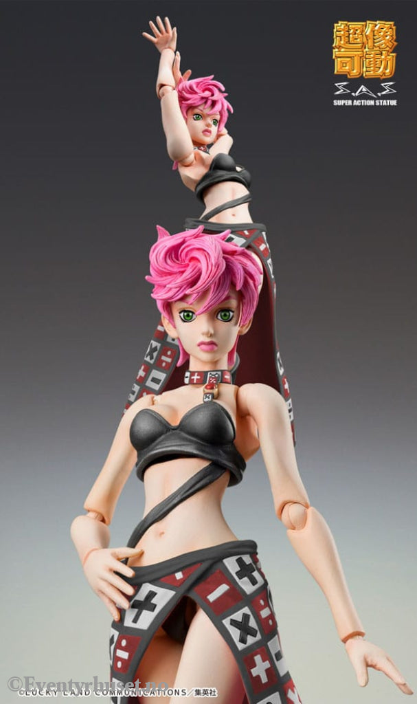 JoJo’s Bizarre Adventure Part 5 Super Action Action Figure Chozokado Trish Una Black Ver. 15 cm Manga & Anime
