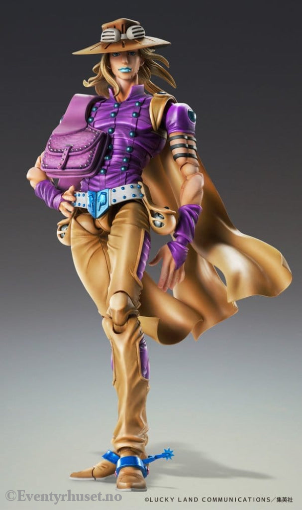JoJo’s Bizarre Adventure Part 7: Steel Ball Run Super Action Action Figure Chozokado Gyro Zeppeli Ver.1.5 16 cm Manga &