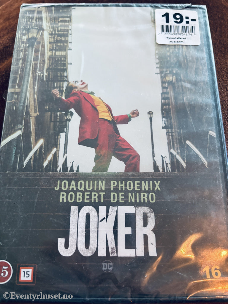 Joker (2019). DVD. Ny i plast!
