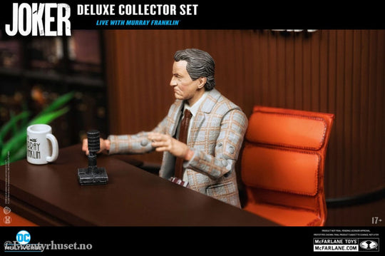 Joker DC Multiverse (Joker Movie) Deluxe Colllector Action Figure The Joker (Live with Murray Franklin) Limited Edition