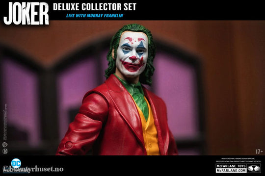 Joker DC Multiverse (Joker Movie) Deluxe Colllector Action Figure The Joker (Live with Murray Franklin) Limited Edition