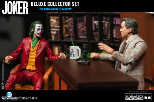 Joker DC Multiverse (Joker Movie) Deluxe Colllector Action Figure The Joker (Live with Murray Franklin) Limited Edition
