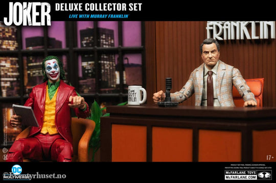 Joker DC Multiverse (Joker Movie) Deluxe Colllector Action Figure The Joker (Live with Murray Franklin) Limited Edition