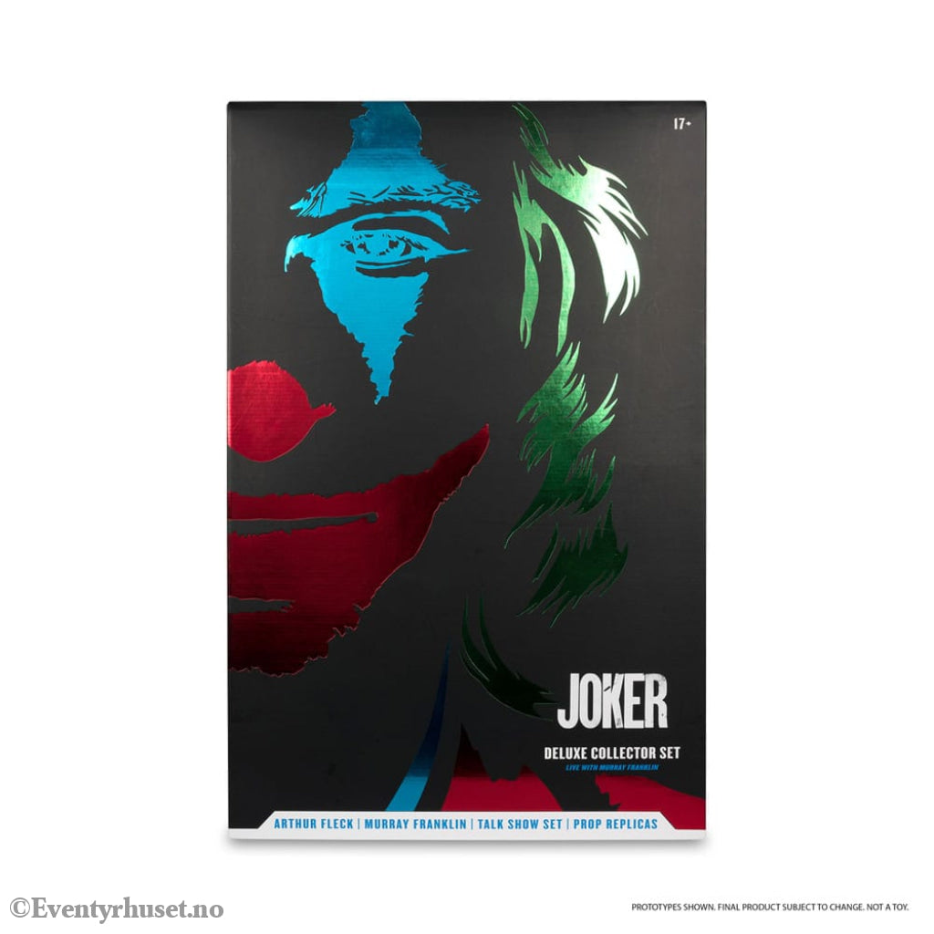 Joker DC Multiverse (Joker Movie) Deluxe Colllector Action Figure The Joker (Live with Murray Franklin) Limited Edition