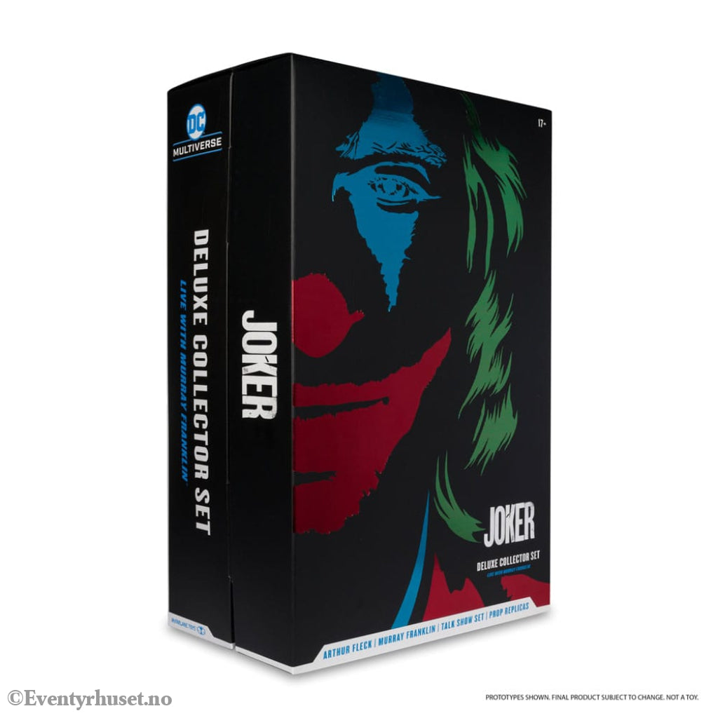 Joker DC Multiverse (Joker Movie) Deluxe Colllector Action Figure The Joker (Live with Murray Franklin) Limited Edition