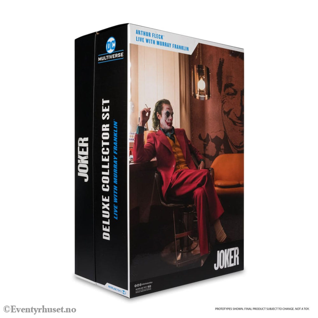 Joker DC Multiverse (Joker Movie) Deluxe Colllector Action Figure The Joker (Live with Murray Franklin) Limited Edition