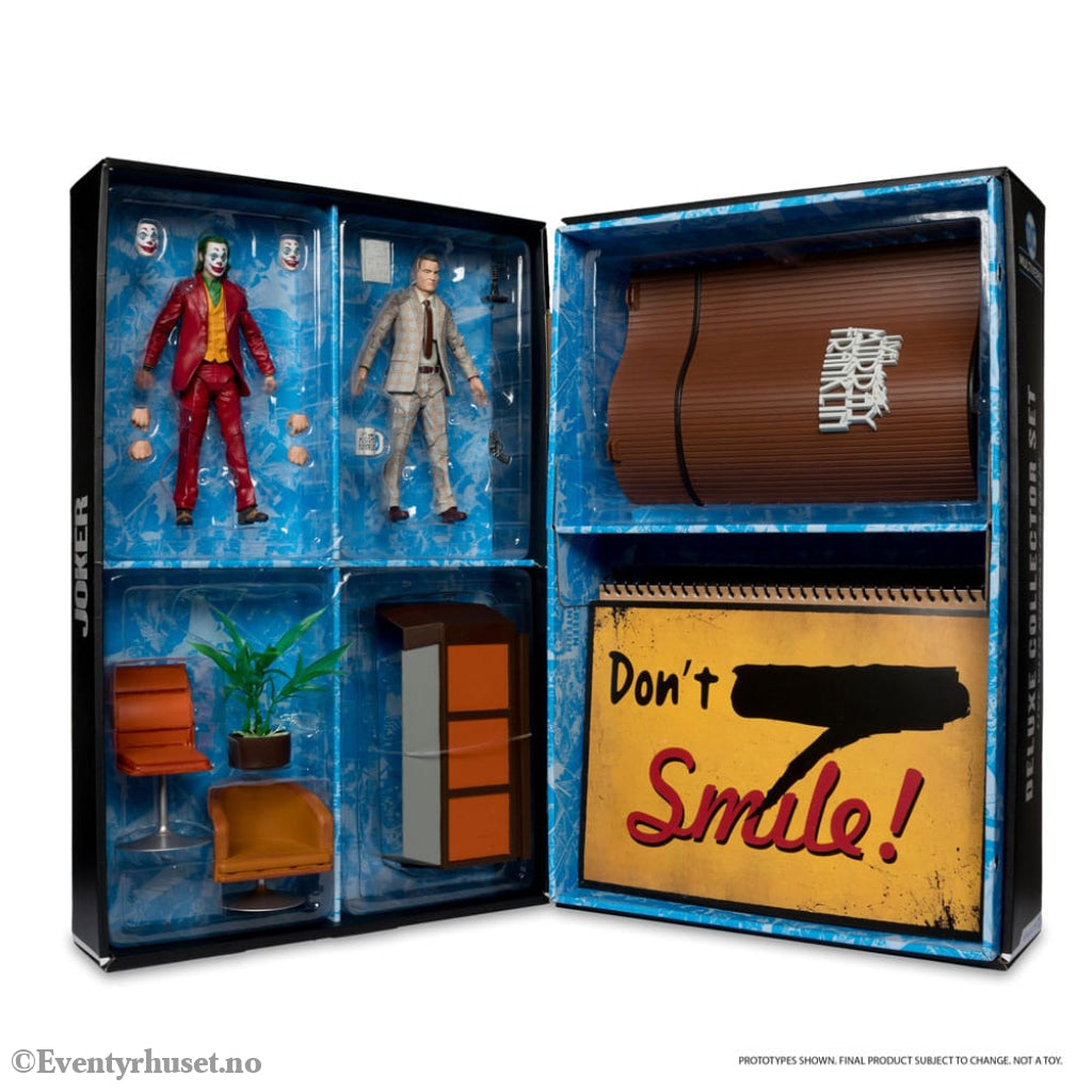 Joker DC Multiverse (Joker Movie) Deluxe Colllector Action Figure The Joker (Live with Murray Franklin) Limited Edition
