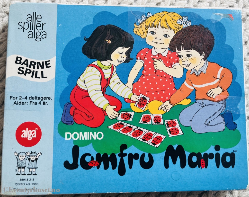 Jomfru Maria. Domino. Brettspill