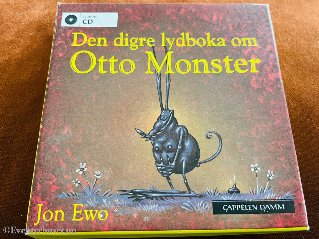 Jon Ewo. Den Digre Lydboka Om Otto Monster. Lydbok På 3 Cd.