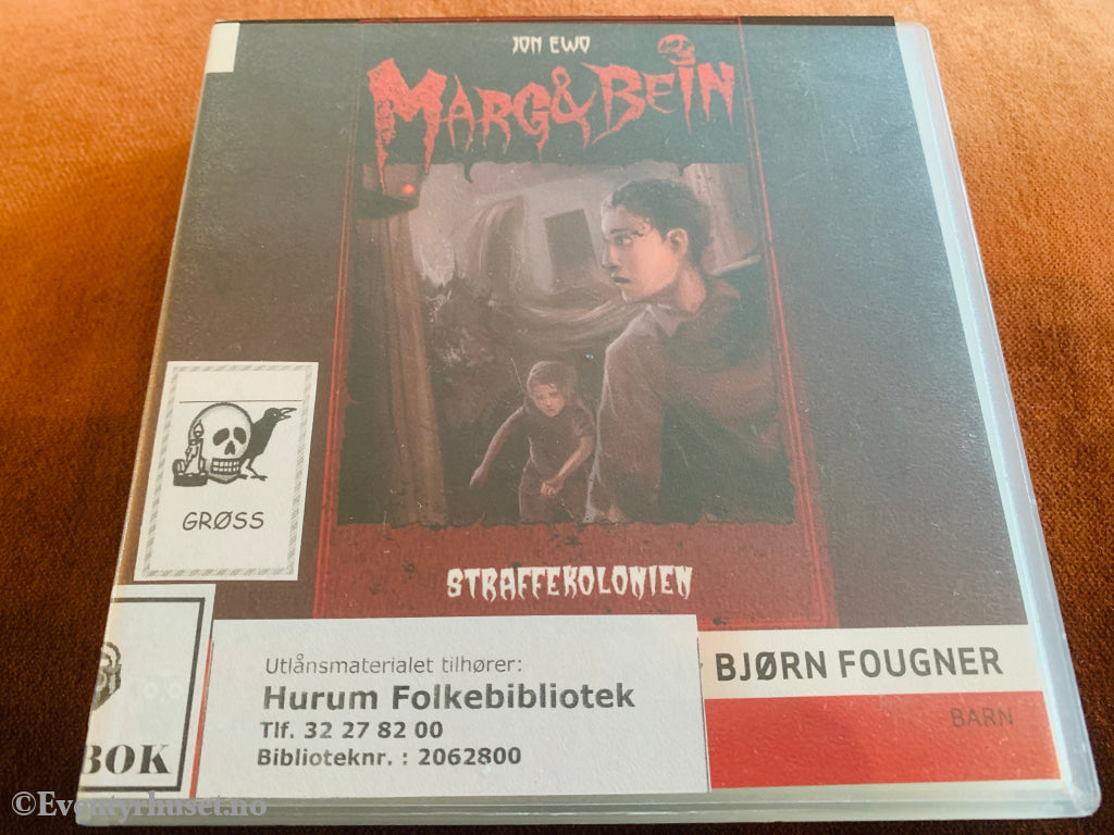 Jon Ewo. Marg & Bein: Straffekolonien. 2008. Lydbok på CD.