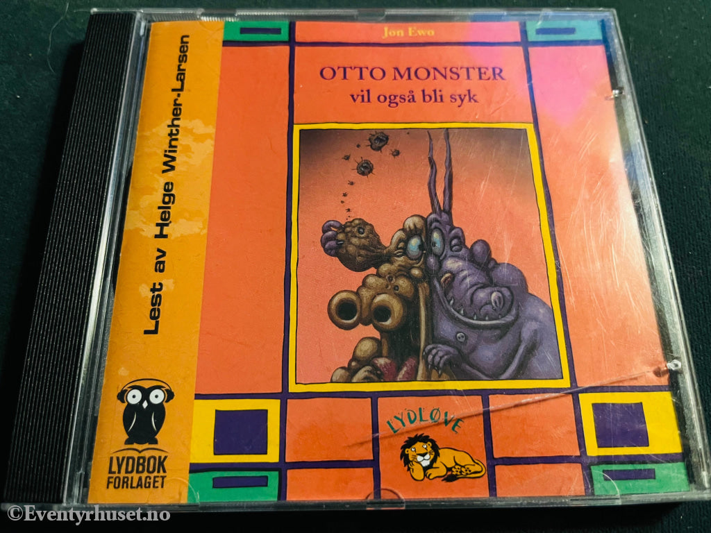 Jon Ewo. Otto Monster Vil Også Bli Syk. Lydbok Cd.