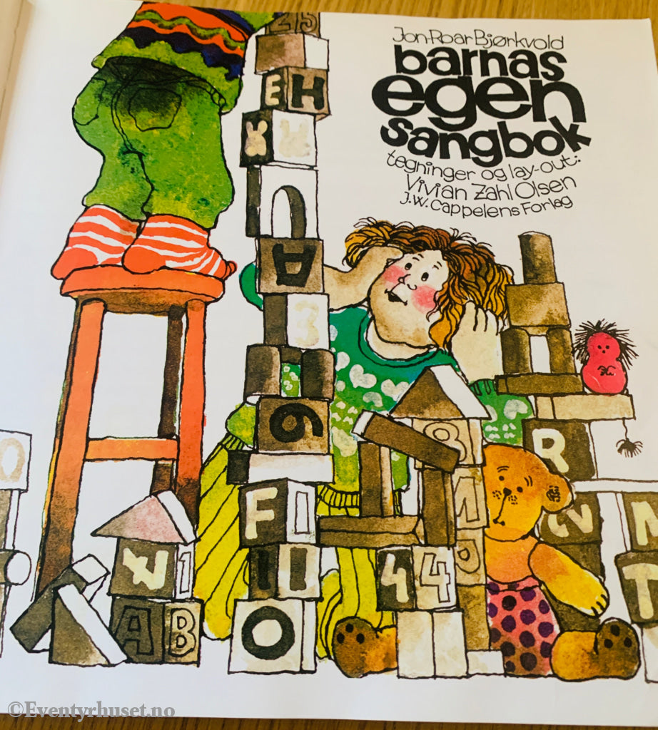 Jon Roar Bjørkvold Og Vivian Zahl Olsen. 1979/08. Barnas Egen Sangbok. Fortelling