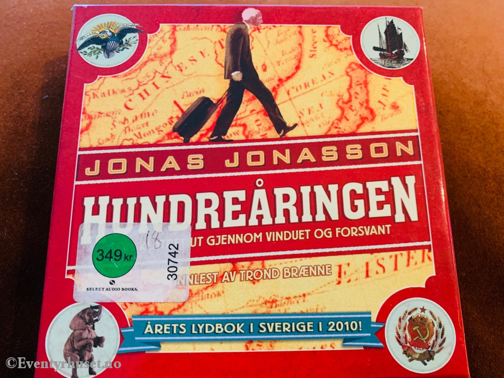 Jonas Jonasson. Hundreåringen Som Forsvant Gjennom Vinduet Og Forsvant. Lydbok På 12 Cd.
