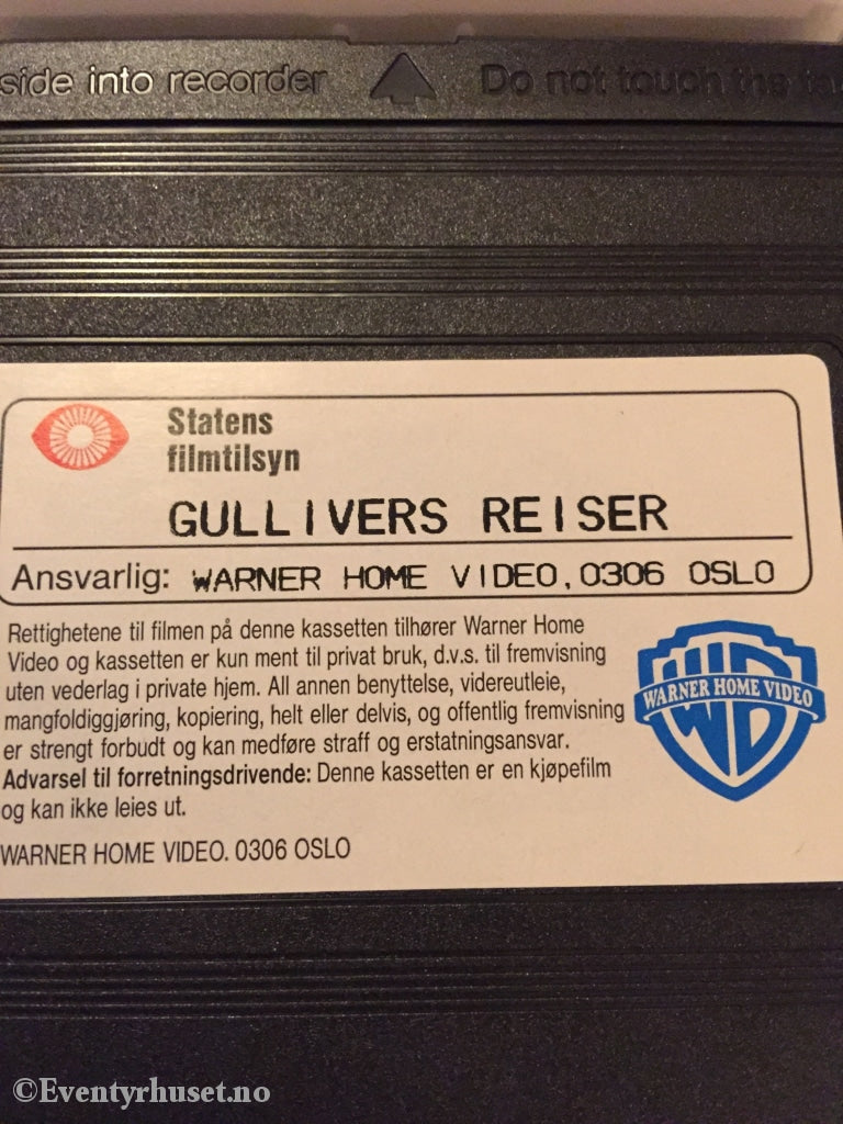 Jonathan Swift. Gullivers Reiser. 1991 (1934). Vhs. Vhs