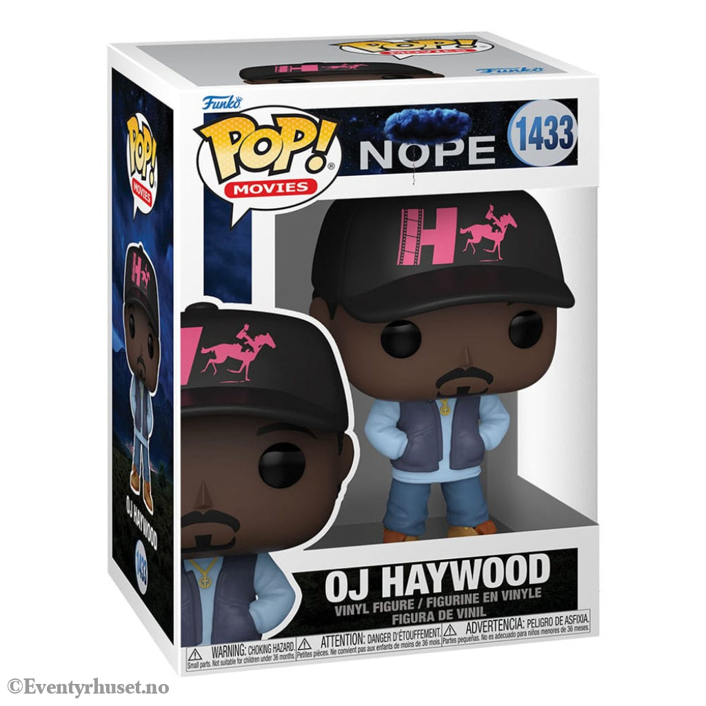 Jordan Peele POP! Movies Vinyl Figure NOPE- OJ Haywood 9 cm Collectibles