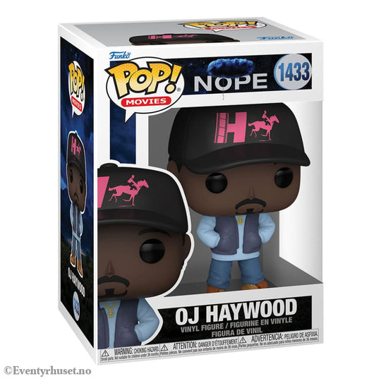 Jordan Peele POP! Movies Vinyl Figure NOPE- OJ Haywood 9 cm Collectibles