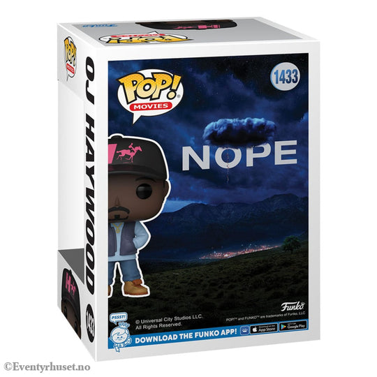 Jordan Peele POP! Movies Vinyl Figure NOPE- OJ Haywood 9 cm Collectibles