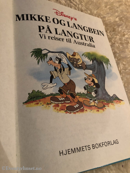 Jorden Rundt Med Disneys Beste. 1993/95. Mikke Og Langbein På Langtur. Vi Reiser Til Australia.