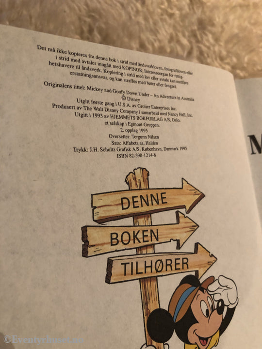 Jorden Rundt Med Disneys Beste. 1993/95. Mikke Og Langbein På Langtur. Vi Reiser Til Australia.
