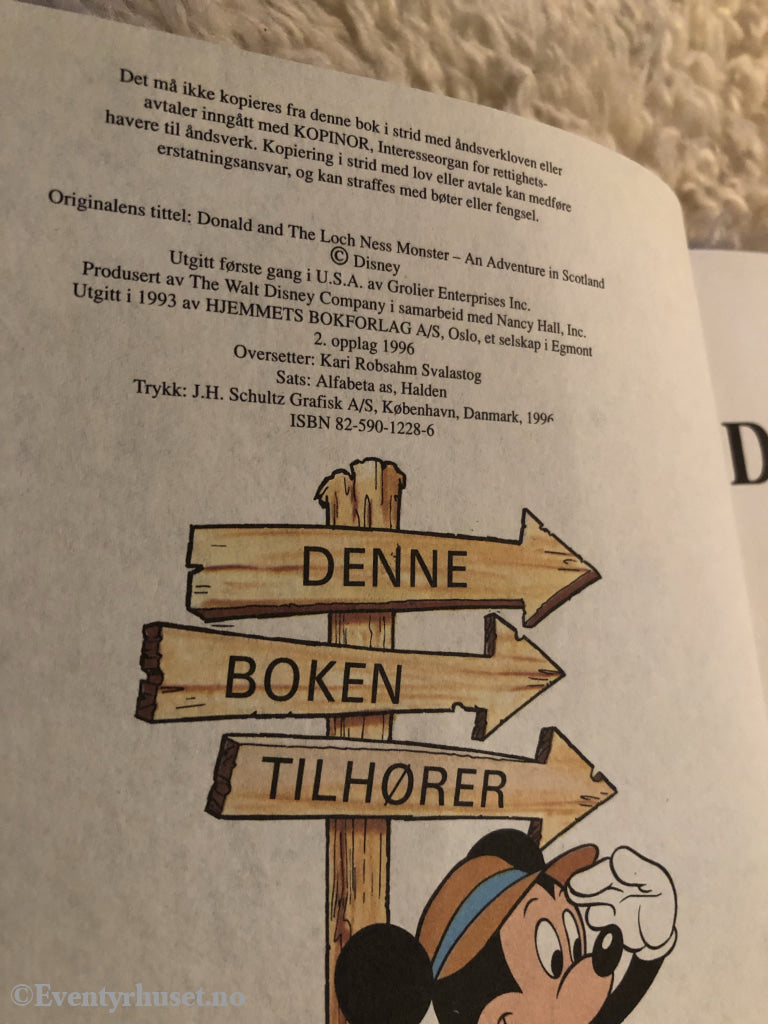 Jorden Rundt Med Disneys Beste. 1993/96. Donald Og Udyret I Loch Ness. Vi Reiser Til Skottland.