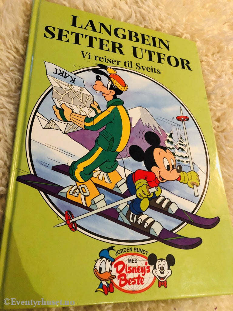 Jorden Rundt Med Disneys Beste. 1993. Langbein Setter Utfor. Vi Reiser Til Sveits. Fortelling