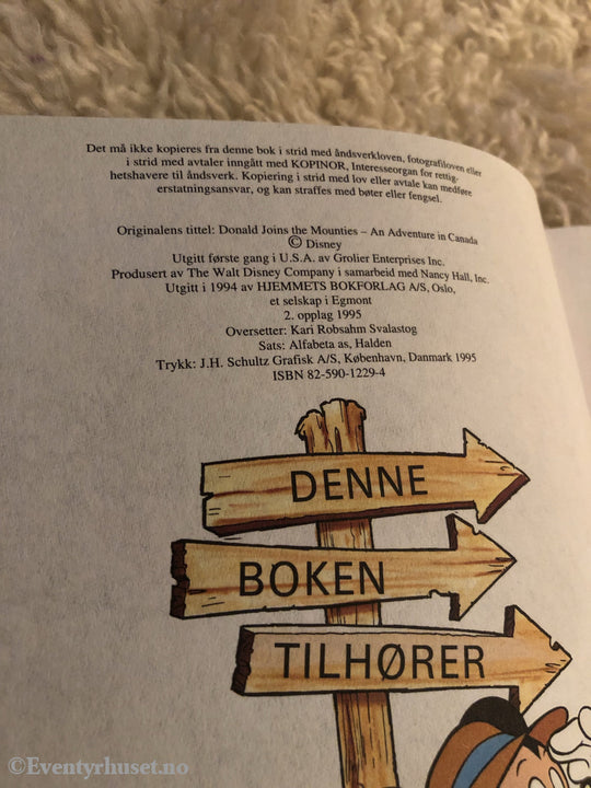 Jorden Rundt Med Disneys Beste. 1994/95. Donald Og Det Ridende Politi. Vi Reiser Til Canada.