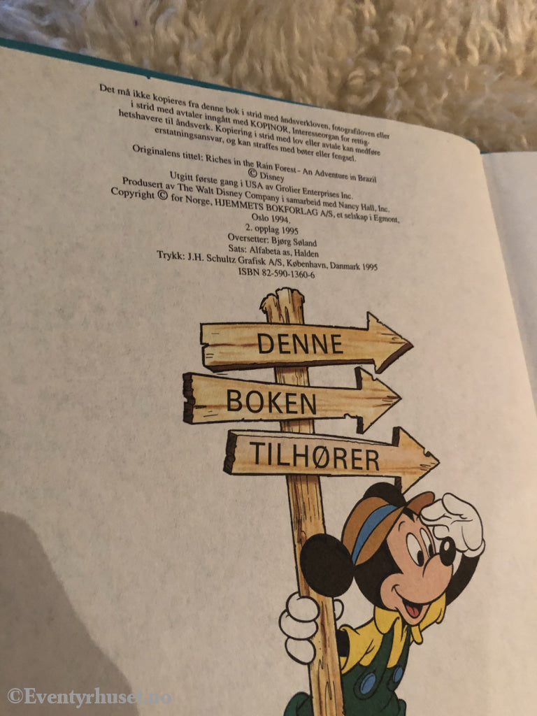 Jorden Rundt Med Disneys Beste. 1994/95. Regnskogens Rikdommer. Vi Reiser Til Brasil. Fortelling