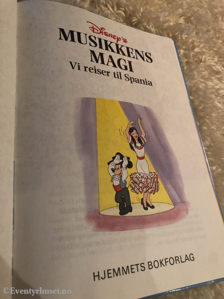 Jorden Rundt Med Disneys Beste. 1994/96. Musikkens Magi. Vi Reiser Til Spania. Fortelling