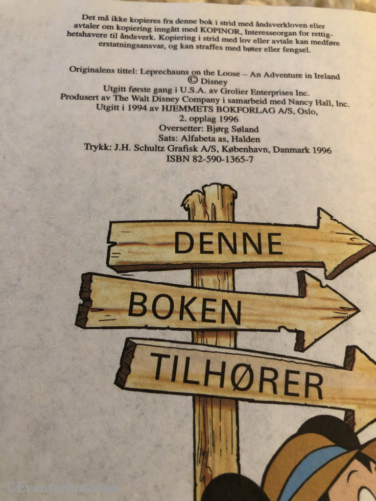 Jorden Rundt Med Disneys Beste. 1994/96. På Sporet Etter Småfolket. Vi Reiser Til Irland.