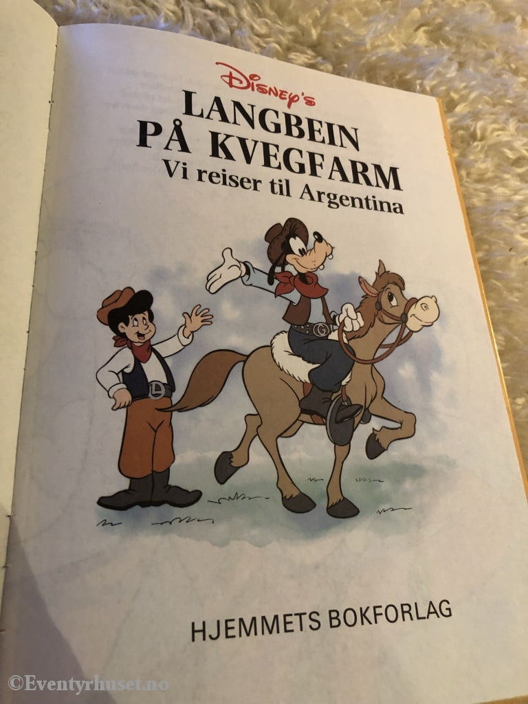 Jorden Rundt Med Disneys Beste. 1994. Langbein På Kvegfarm. Vi Reiser Til Argentina. Fortelling