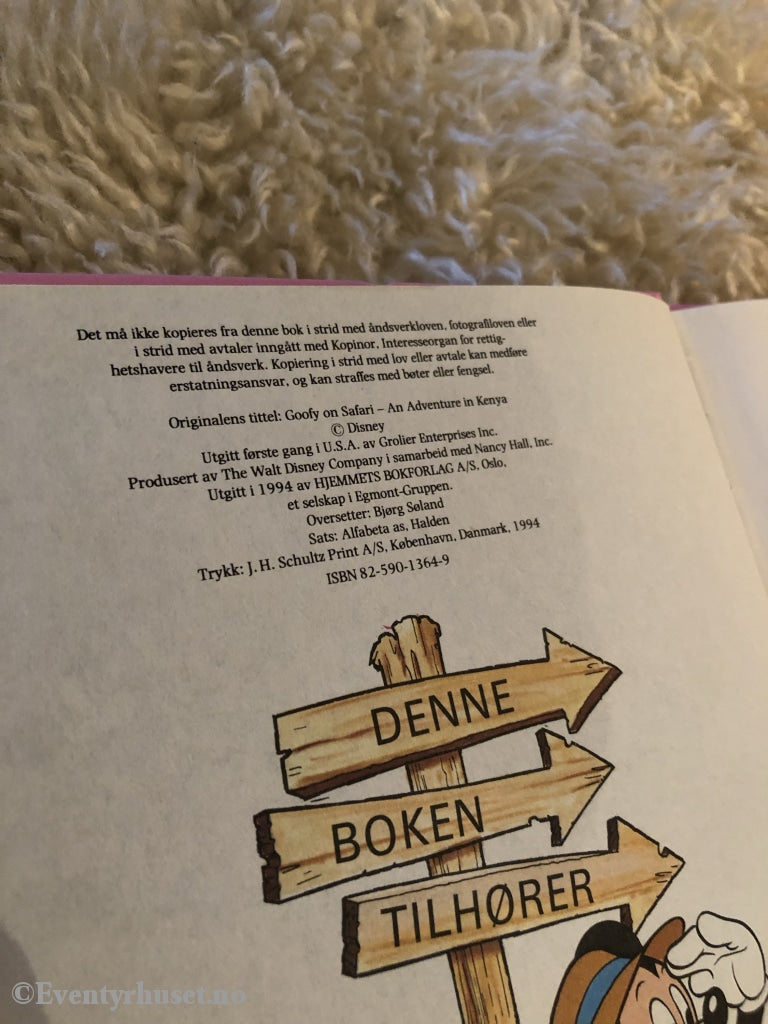 Jorden Rundt Med Disneys Beste. 1994. Langbein På Safari. Vi Reiser Til Kenya. Fortelling