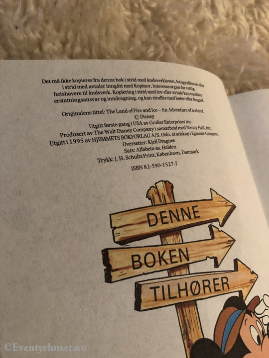 Jorden Rundt Med Disneys Beste. 1995. Landet Av Ild Og Is. Et Eventyr I Island. Fortelling