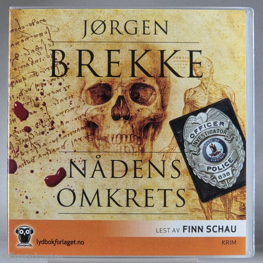 Jørgen Brekke 2011 Nådeens omkrets. Lydbok på CD.