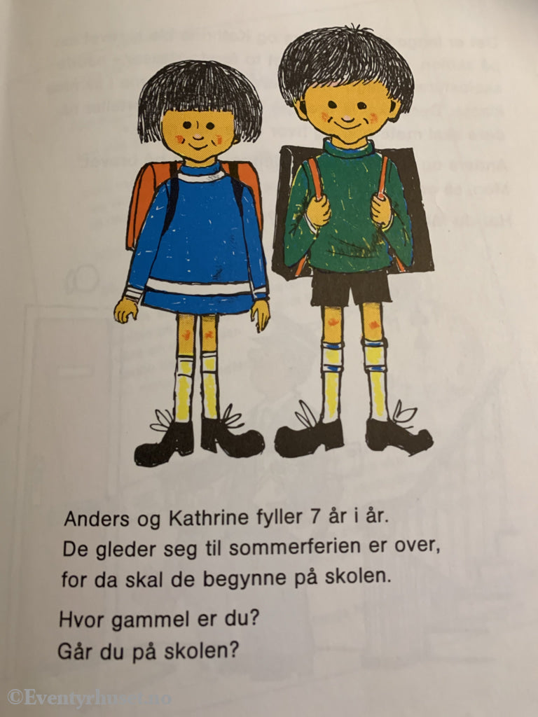 Jørgen Clevin. 1968/76. Vi Begynner På Skolen. Fortelling