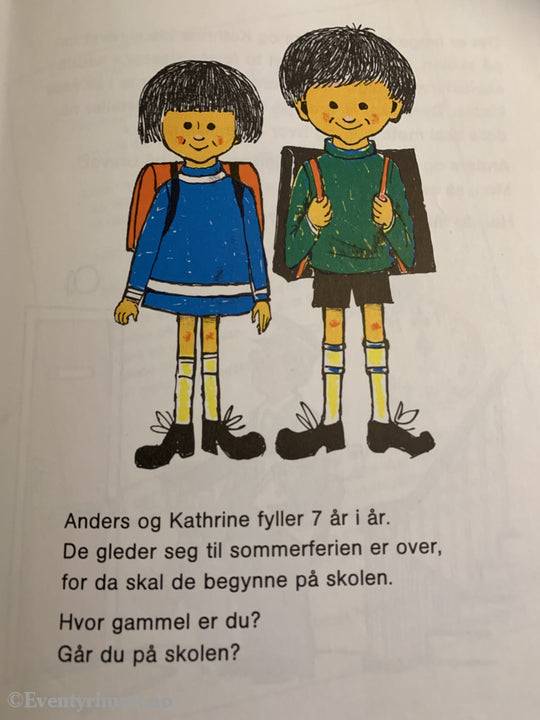 Jørgen Clevin. 1968/76. Vi Begynner På Skolen. Fortelling