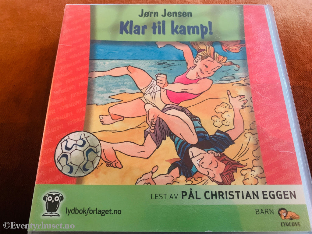 Jørn Jensen. Klar til kamp!. 2009. Lydbok på CD.