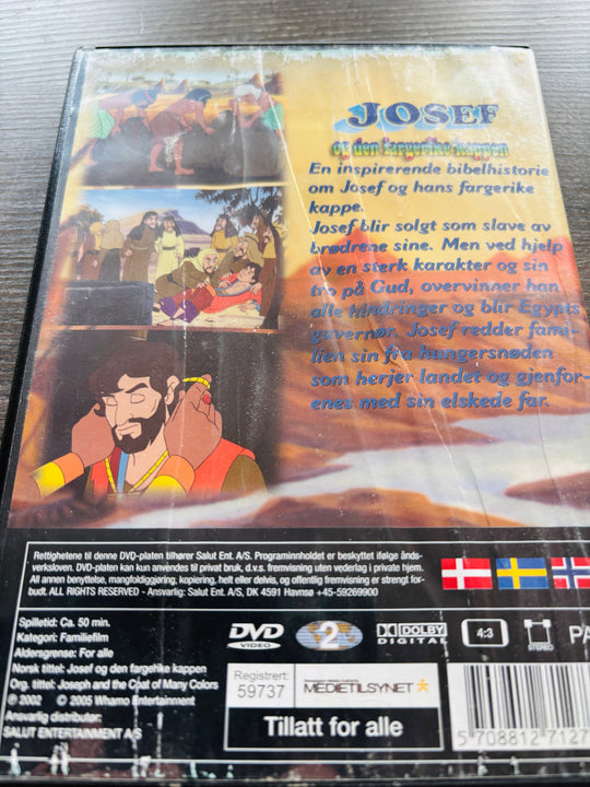 Josef og den fargerike kappen. DVD.