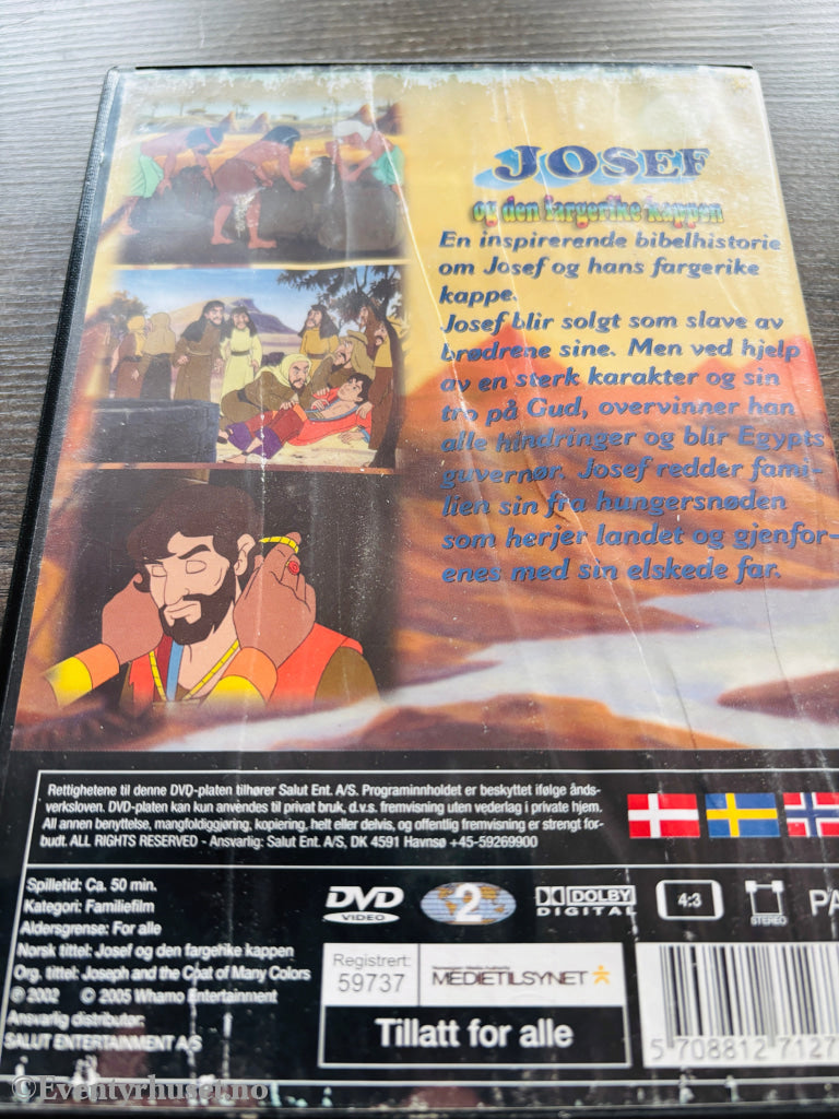 Josef og den fargerike kappen. DVD.