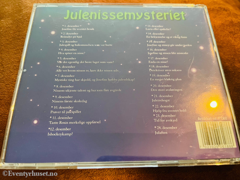 Josefine - Julenissemysteriet. Lydbok På Cd. Cd