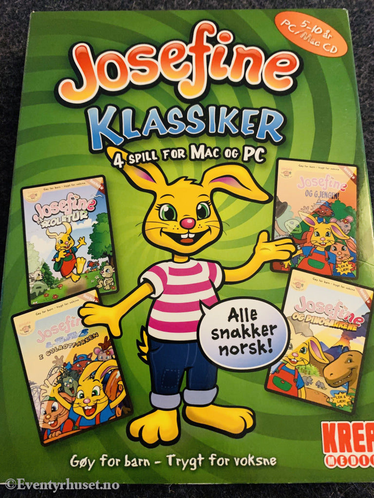 Josefine Klassiker. 4 Spill Samleboks Pc/mac. Pc