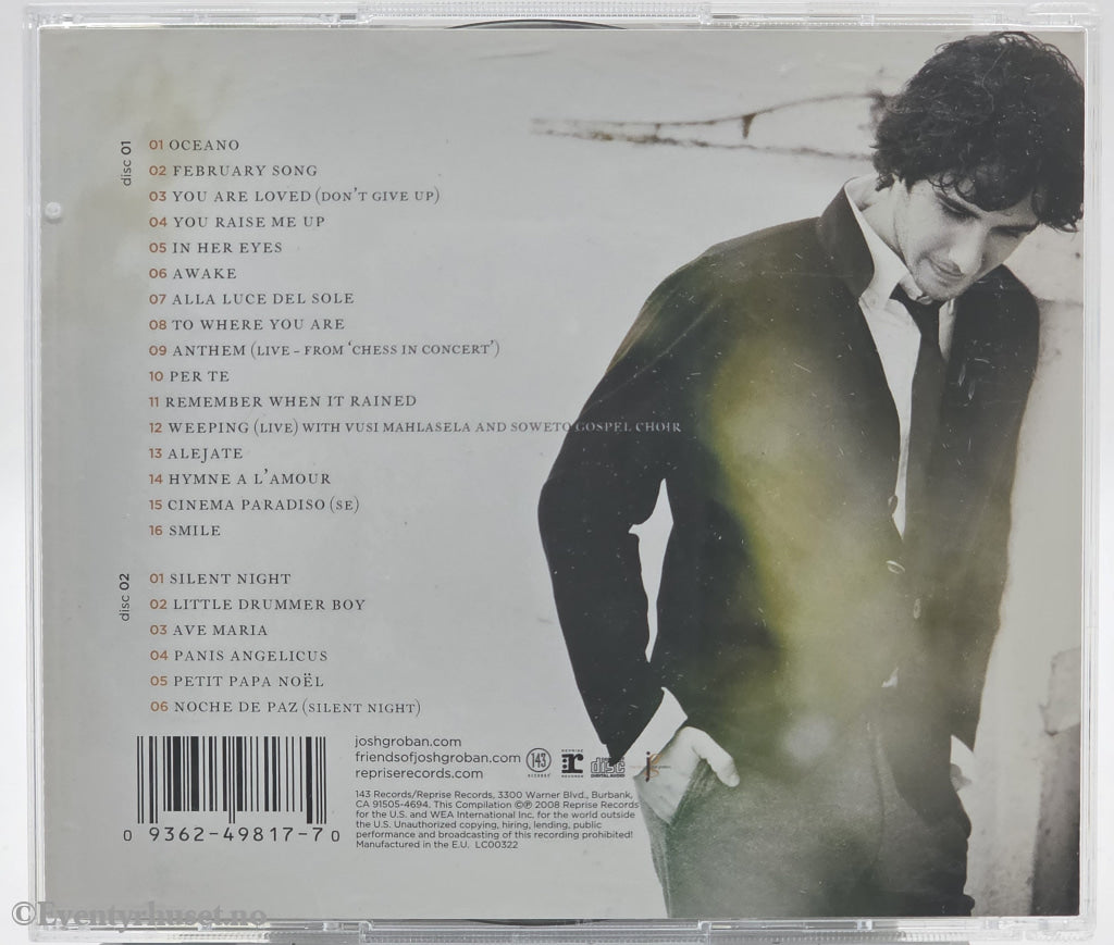 Josh Groban. 2008. A Collection (2 CD). CD.