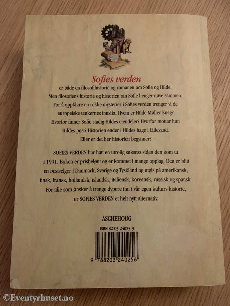 Jostein Gaarder. 1991/95. Sofies Verden. Fortelling