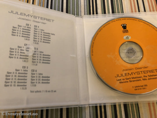Jostein Gaarder. 1993/2005. Julemysteriet. Lydbok På Cd. Cd