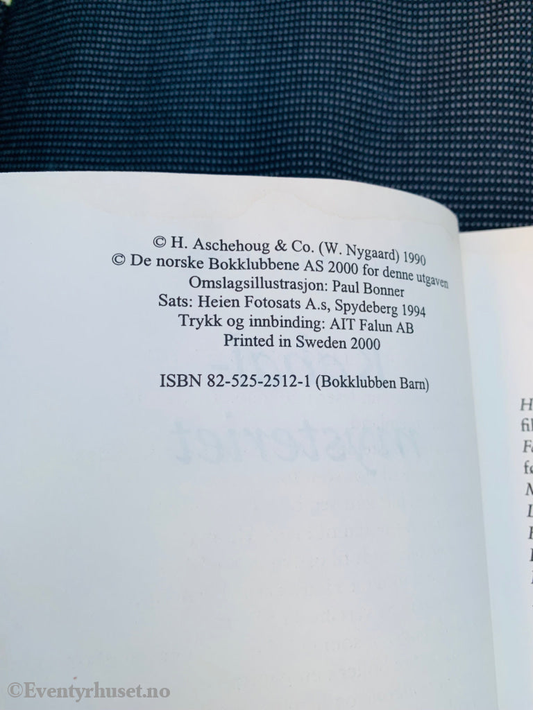 Jostein Gaarder. 1993. Kabalmysteriet. Fortelling