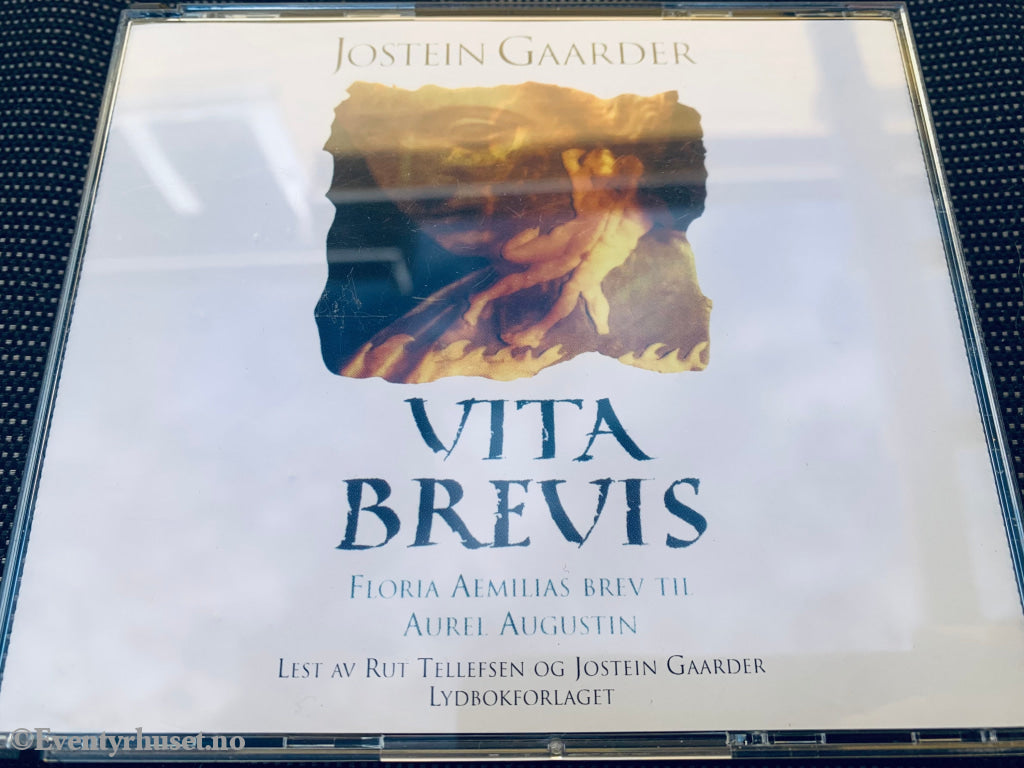 Jostein Gaarder. 1996. Vita Brevis. Lydbok På 3 Cd.