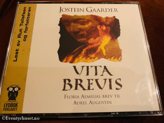 Jostein Gaarder. 1996. Vita Brevis. Lydbok På 3 Cd.